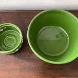 Duo vintage plant pot West Germany