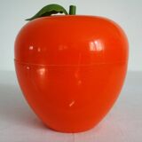 Vintage Orange Apple Ice Bucket