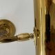 Paire d’appliques XL vintage orientable laiton, France 1970
