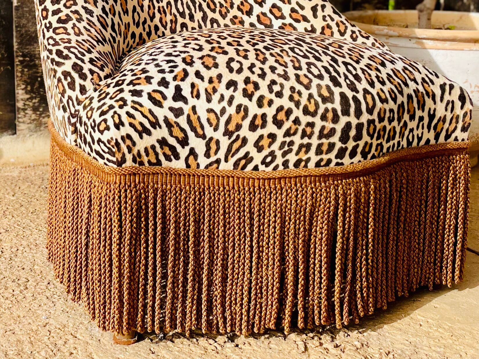 Leopard Toad Armchair