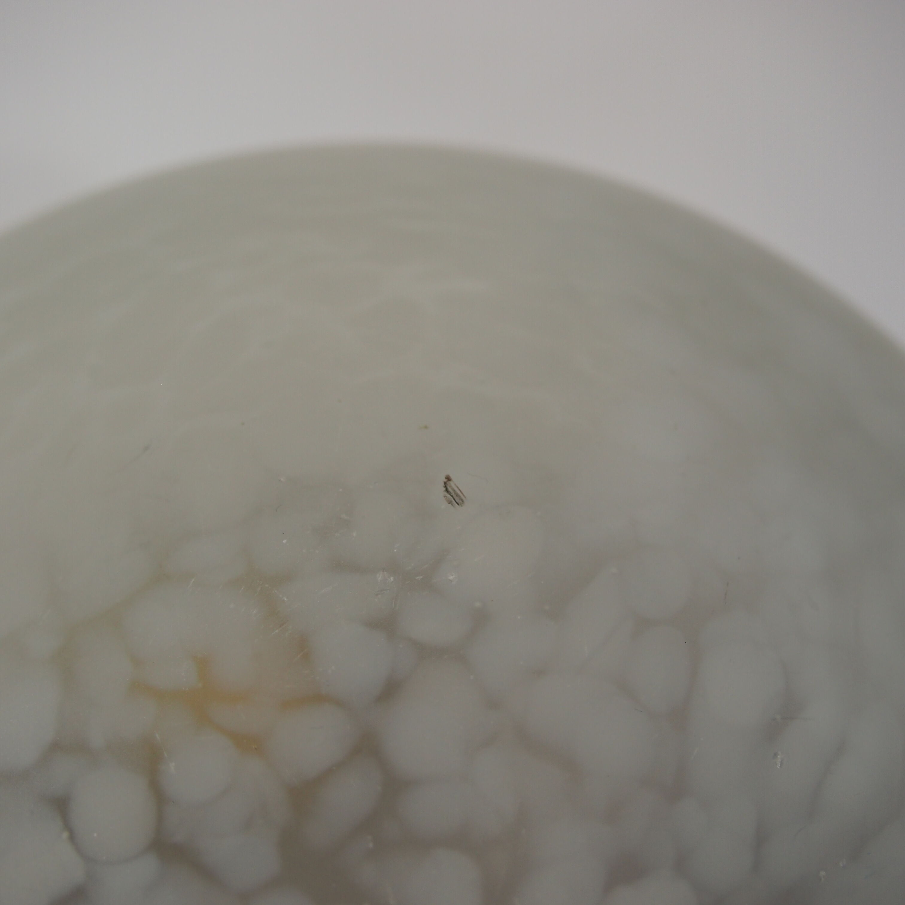 Glass vintage globe ceiling light