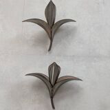 Pair of Henri Fernandez wall lights