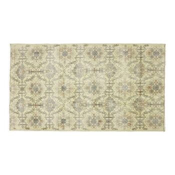 Anatolian handmade vintage rug 210 cm x 115 cm