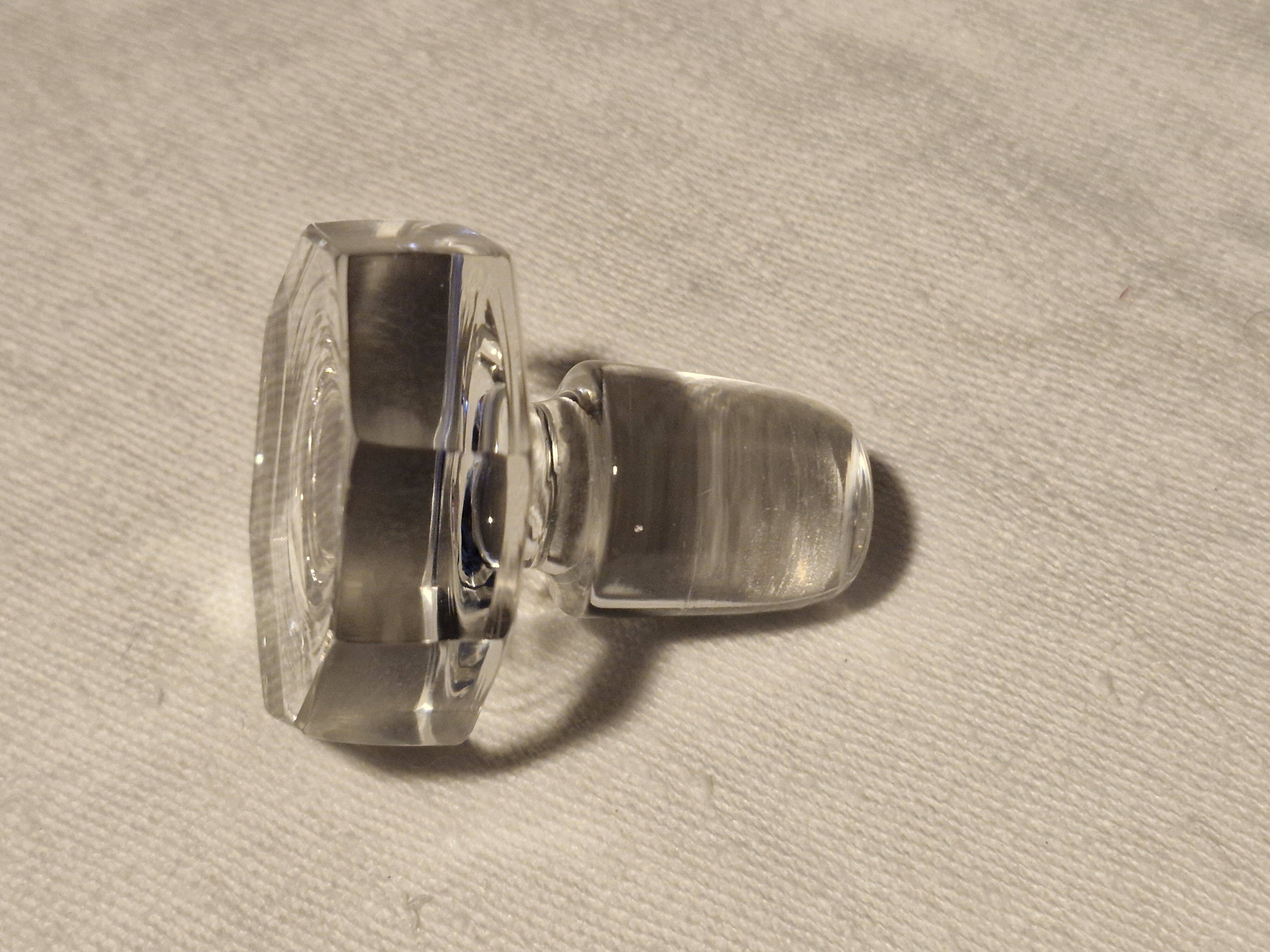 Liqueur carafe - Baccarat crystal - Talleyrand model - Signed