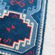 Tapis vintage Bleu