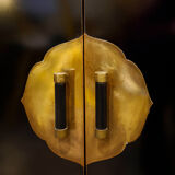 Black lay line buffet design italy 70