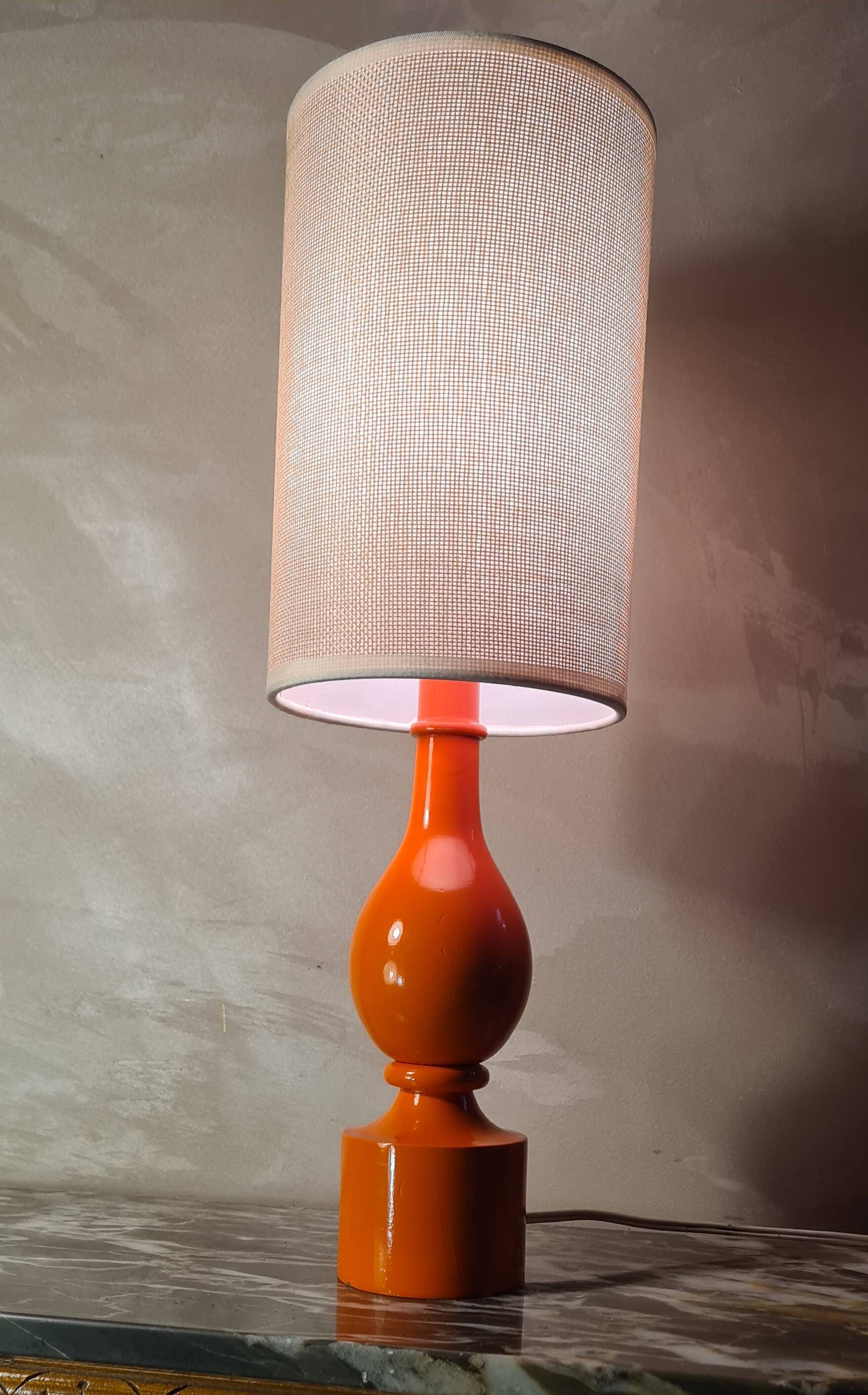 Small lamp signed philippe cappel 1970, collection, 41x13 original