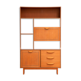 Scandinavian teak library 1960