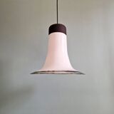 Large glass pendant light, Peill & Putzler, 1970s