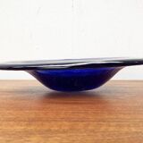 Mid-century Swedish glass bowl from Pukeberg Glass, 1960s.