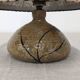 Vintage bedside lamp in glazed sandstone from the 50s/60s