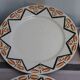 Set of 6 flat plates