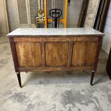 Louis XVI style mahogany chest of drawers