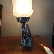 Lampe terrier écossais Art Déco