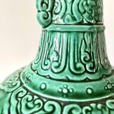 Mint green glazed ceramic lamp base