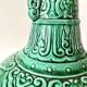 Mint green glazed ceramic lamp base