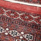 Tapis Vintage Bukhara en Laine, Années 1960, Authenticité et Tradition