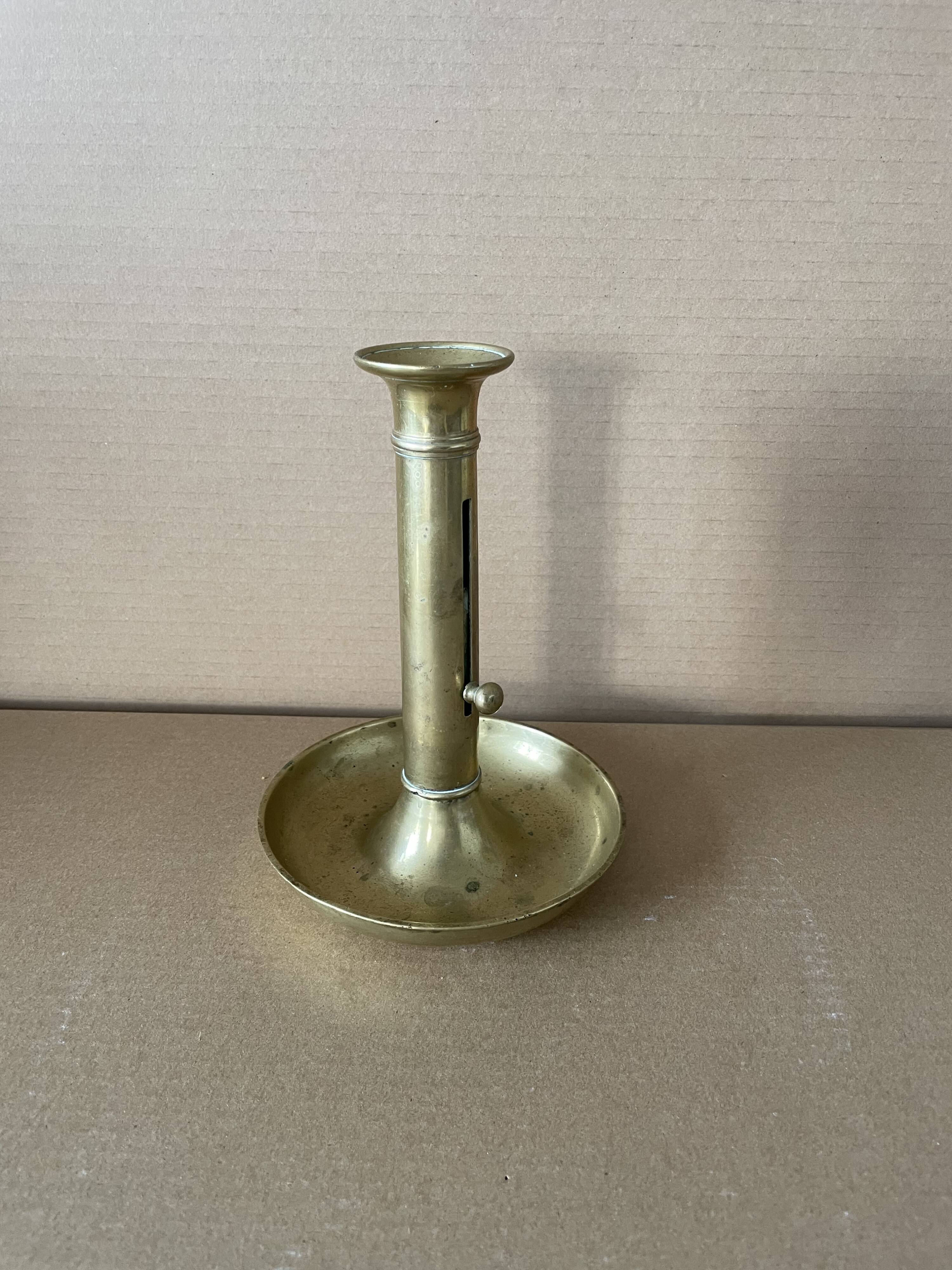 Chandelier à binet en bronze