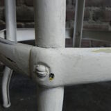 Tabouret en acier industriel
