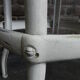 Tabouret en acier industriel