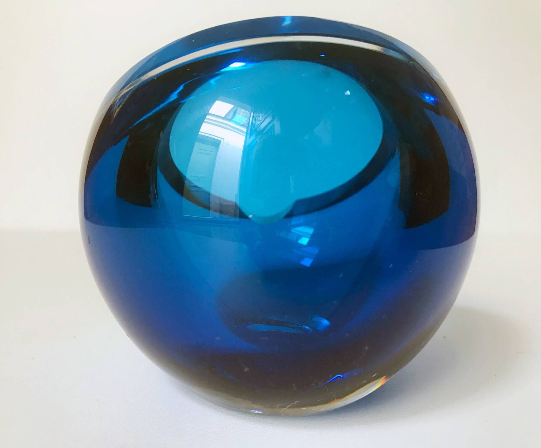 Vintage Ashtray • Crystal • Saint Louis • Space Age • 1960-70