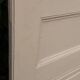 Glass communication door h221.5x90cm old 4 panes without interior glazing