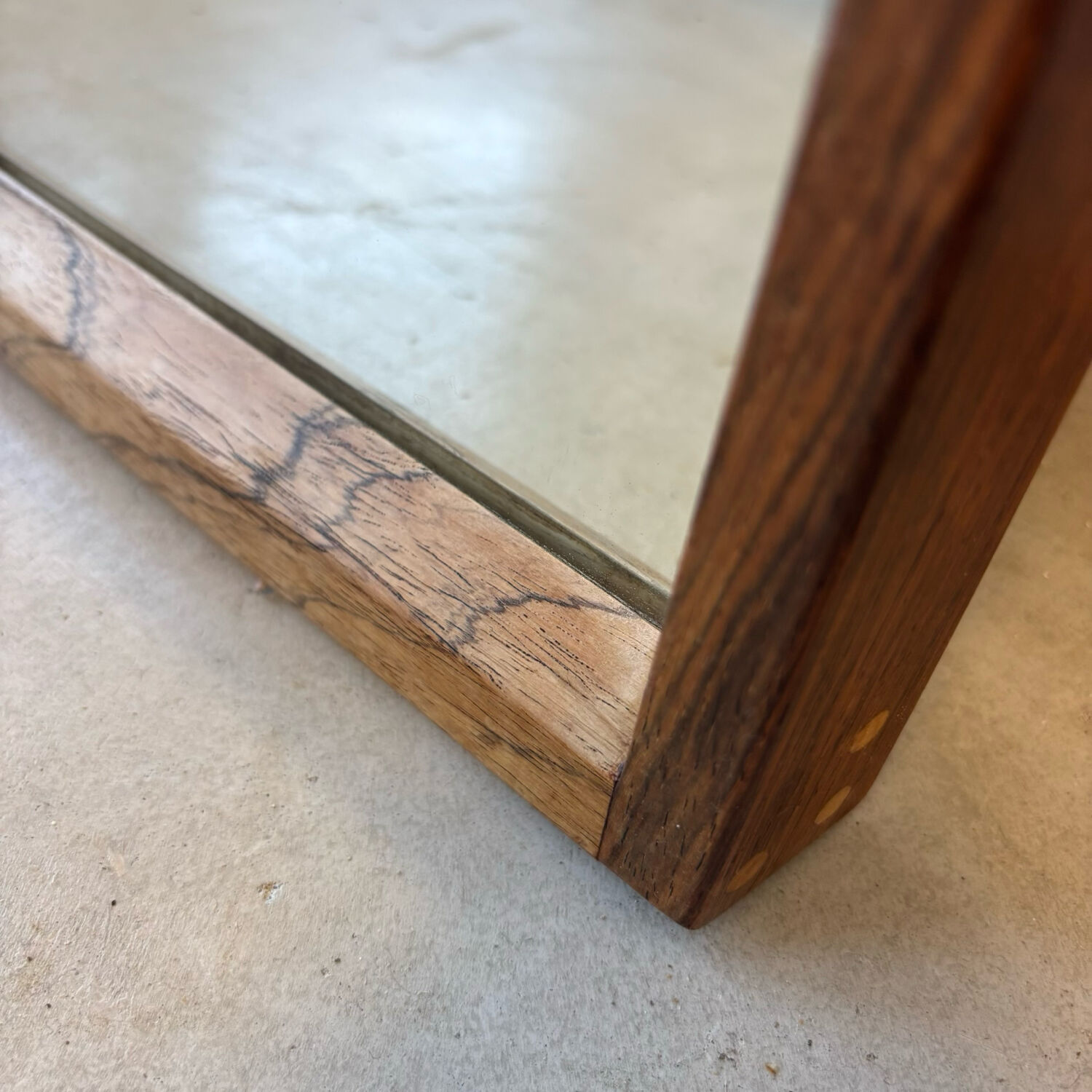 Miroir vintage Aksel Kjersgaard palissandre