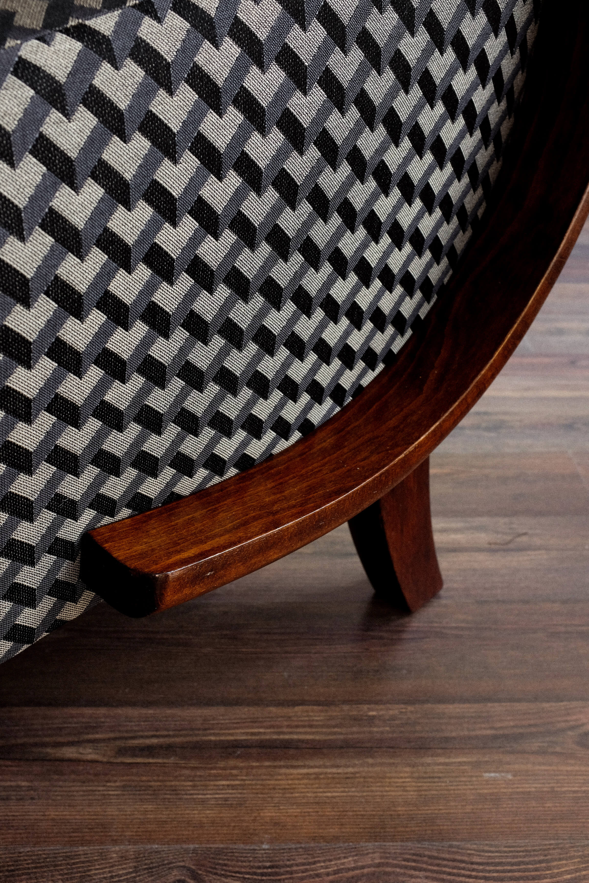 Vintage Czechoslovak Armchair by Jindřich Halabala, 1950s