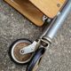Vintage Textable folding rolling serving cart from the 1960s-70s