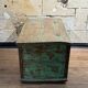 Indian chest opening from above with interior compartment, unique piece