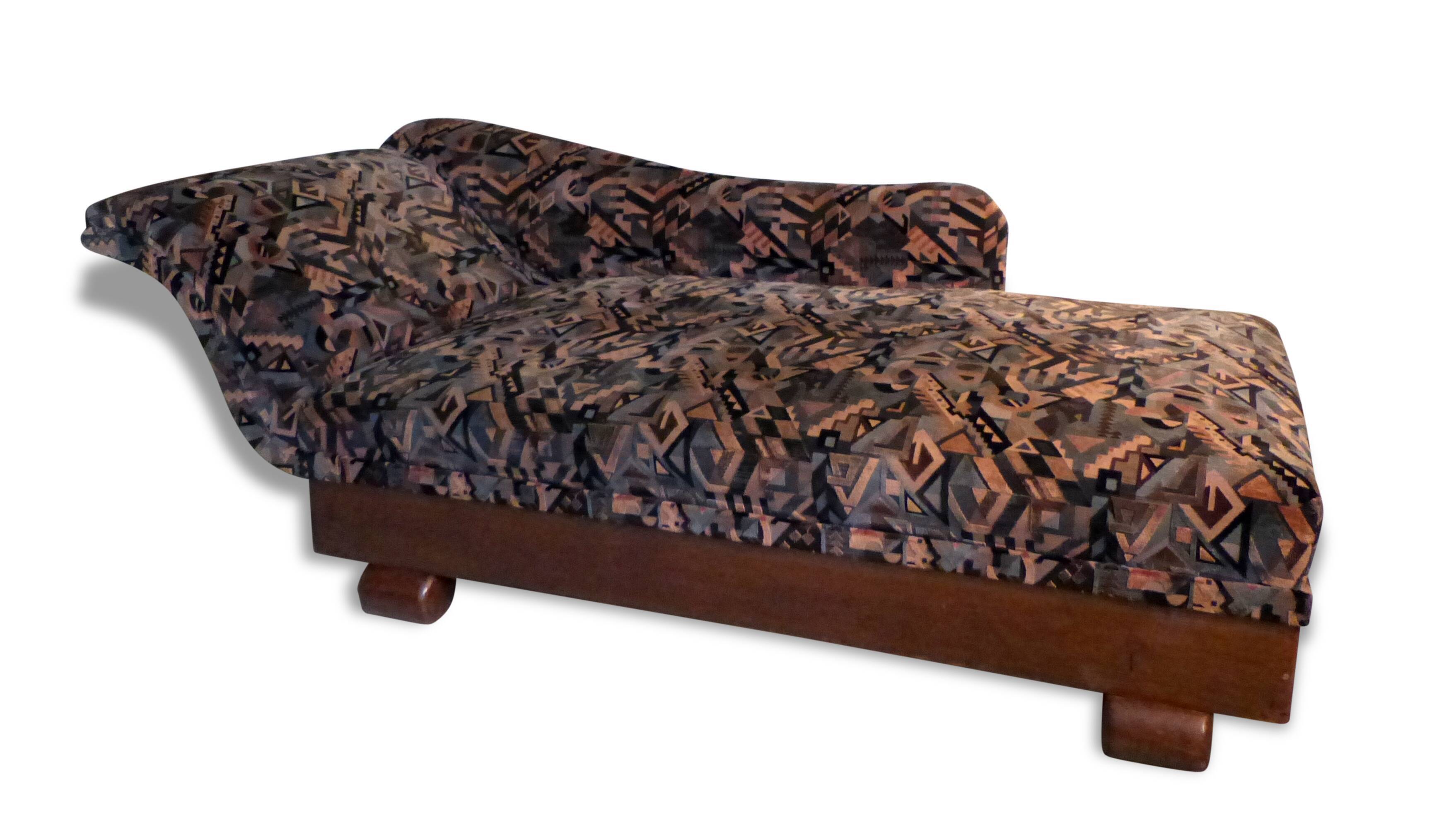 Méridienne banquette art déco d'époque 1920/1930