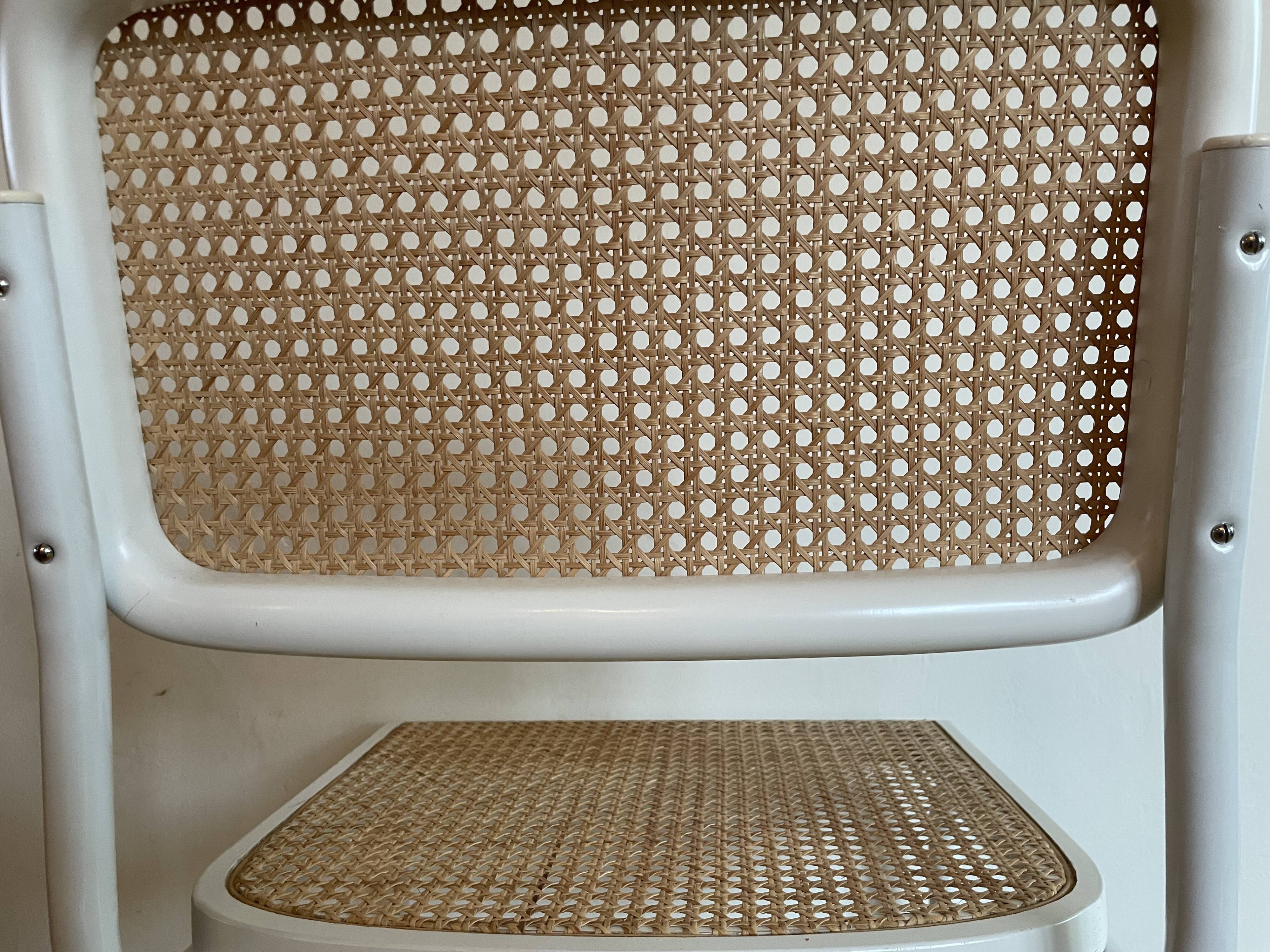 5 Cesca chairs by Marcel Breuer for Thonet