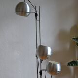 Goffredo Reggiani Lampadaire Eye ball 1970 3 lumières orientables