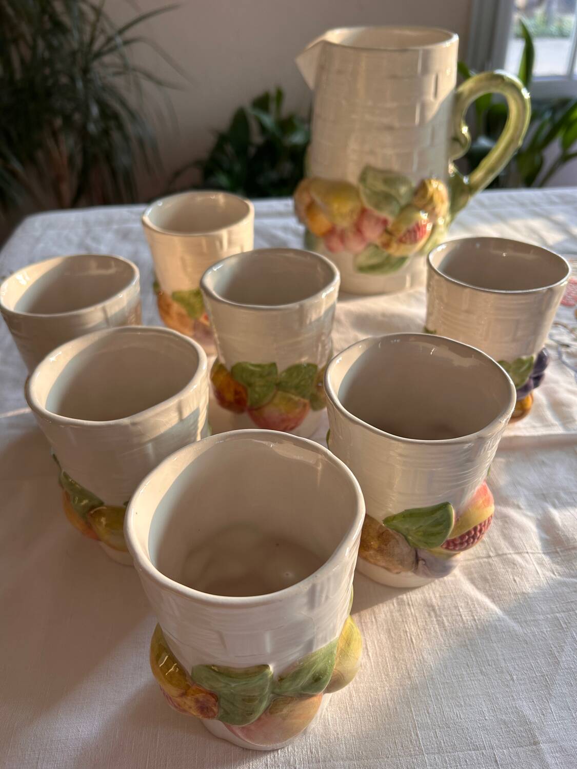 Orangeade Service Barbotine Chaumette