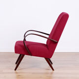 Fauteuil de type 53 par Jaroslav Smídek pour Ton, années 50