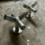 Pair of wall lights by Trix & Robert Haussmann for Swiss Lamps Int., Switzerland, 1960s