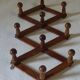 Old vintage accordion coatrack