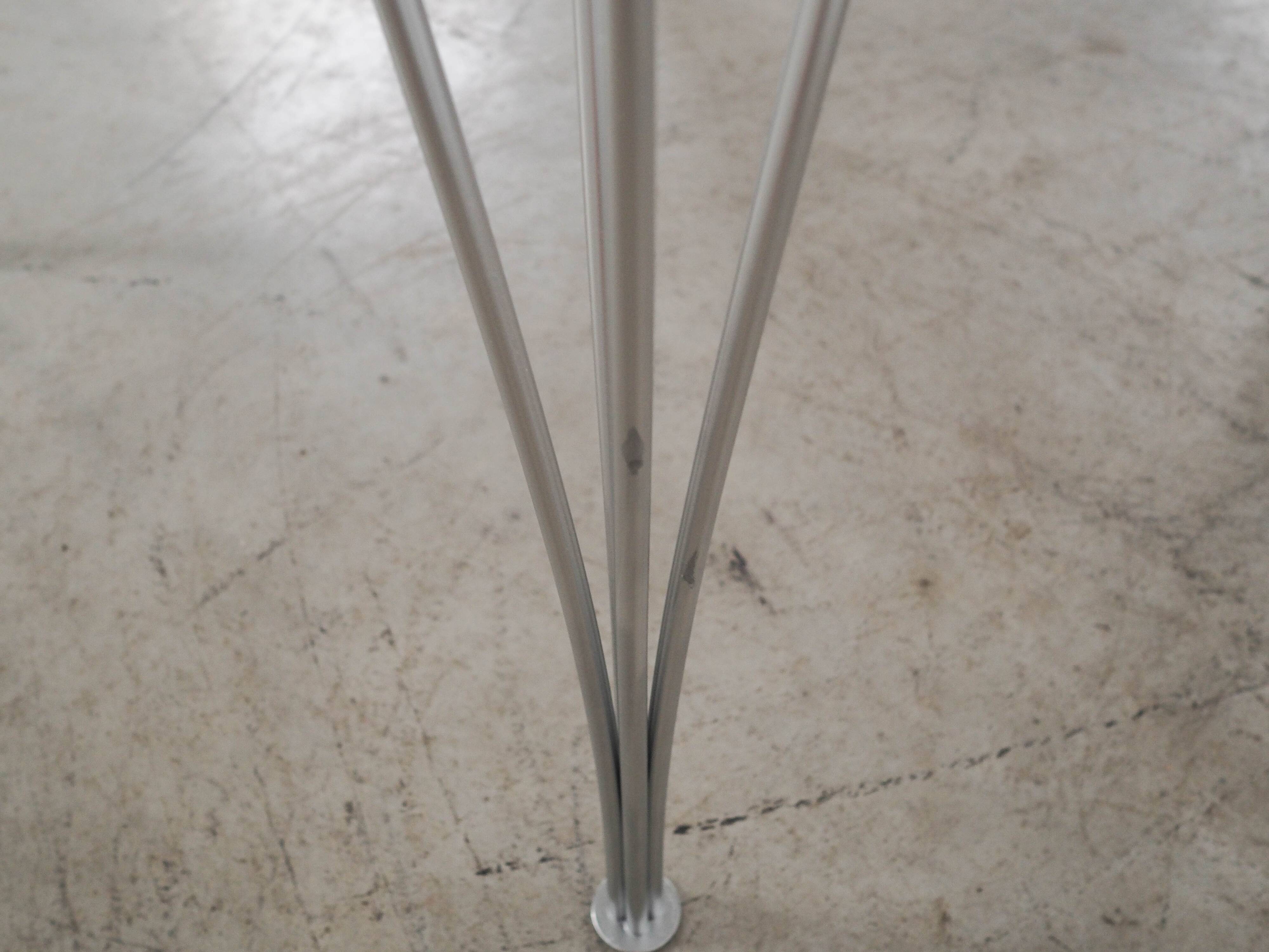 White table, Danish design, 1980s, made in Denmark