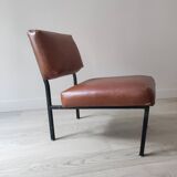 Chauffeuse en cuir