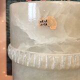 Magnificent vintage alabaster lamp from the 70s