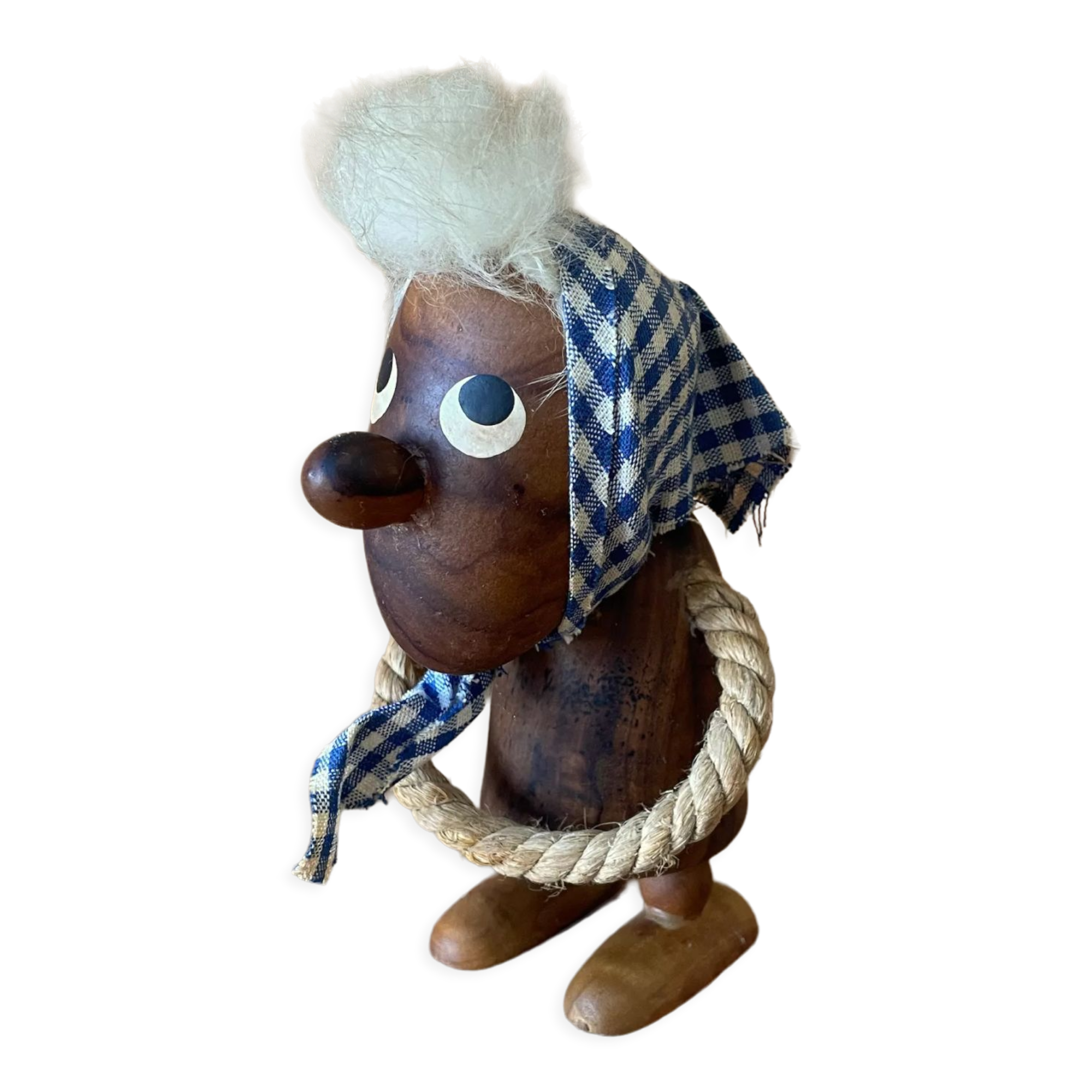 Scandinavian teak figurine