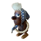 Scandinavian teak figurine