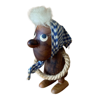 Figurine scandinave en teck
