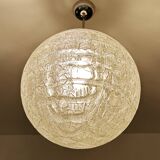 Large Vintage Murano Glass Pendant Light