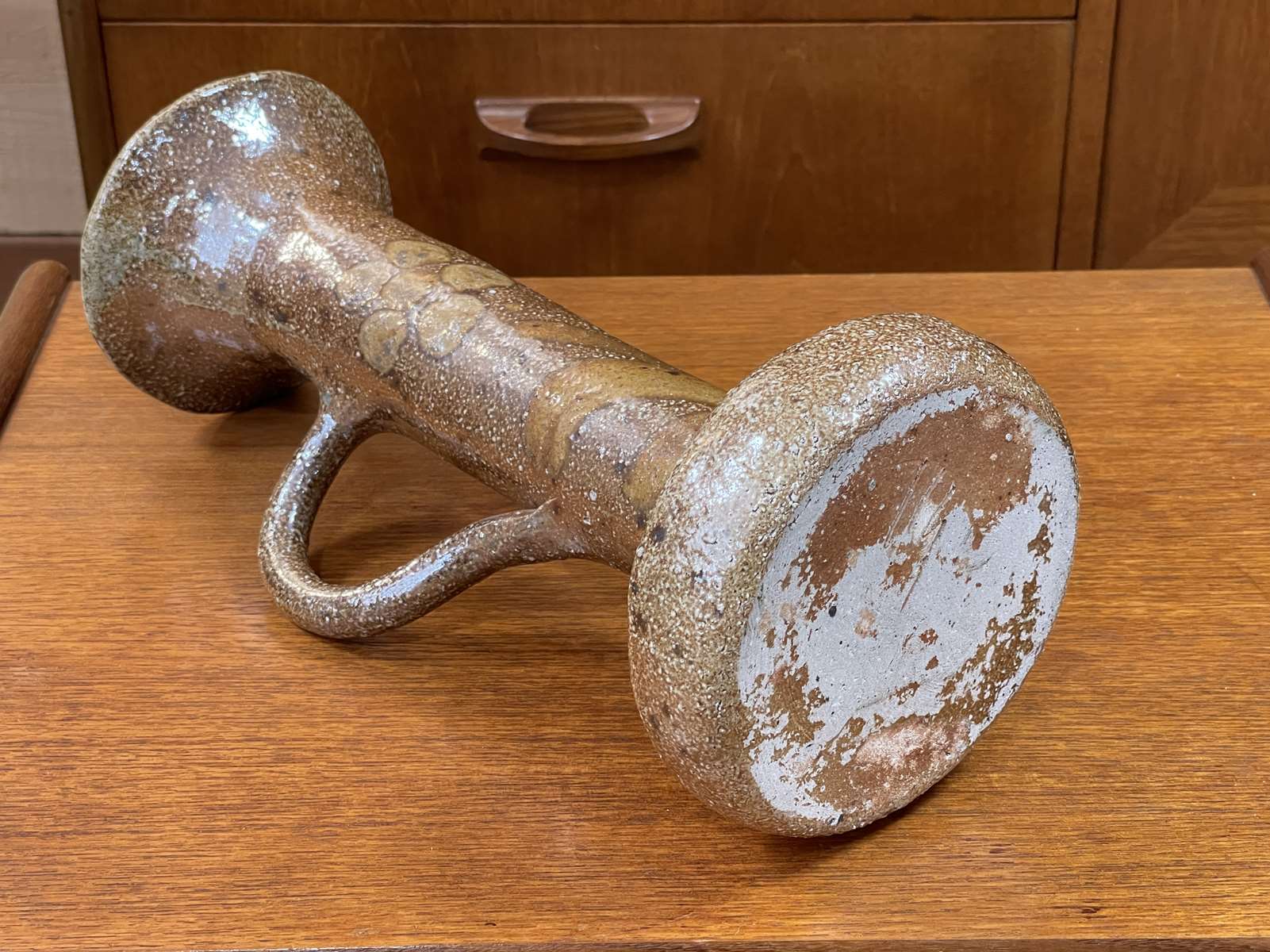 Ceramic candle holder from the 70s