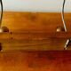 Vintage wooden wall coat rack - 8 balls