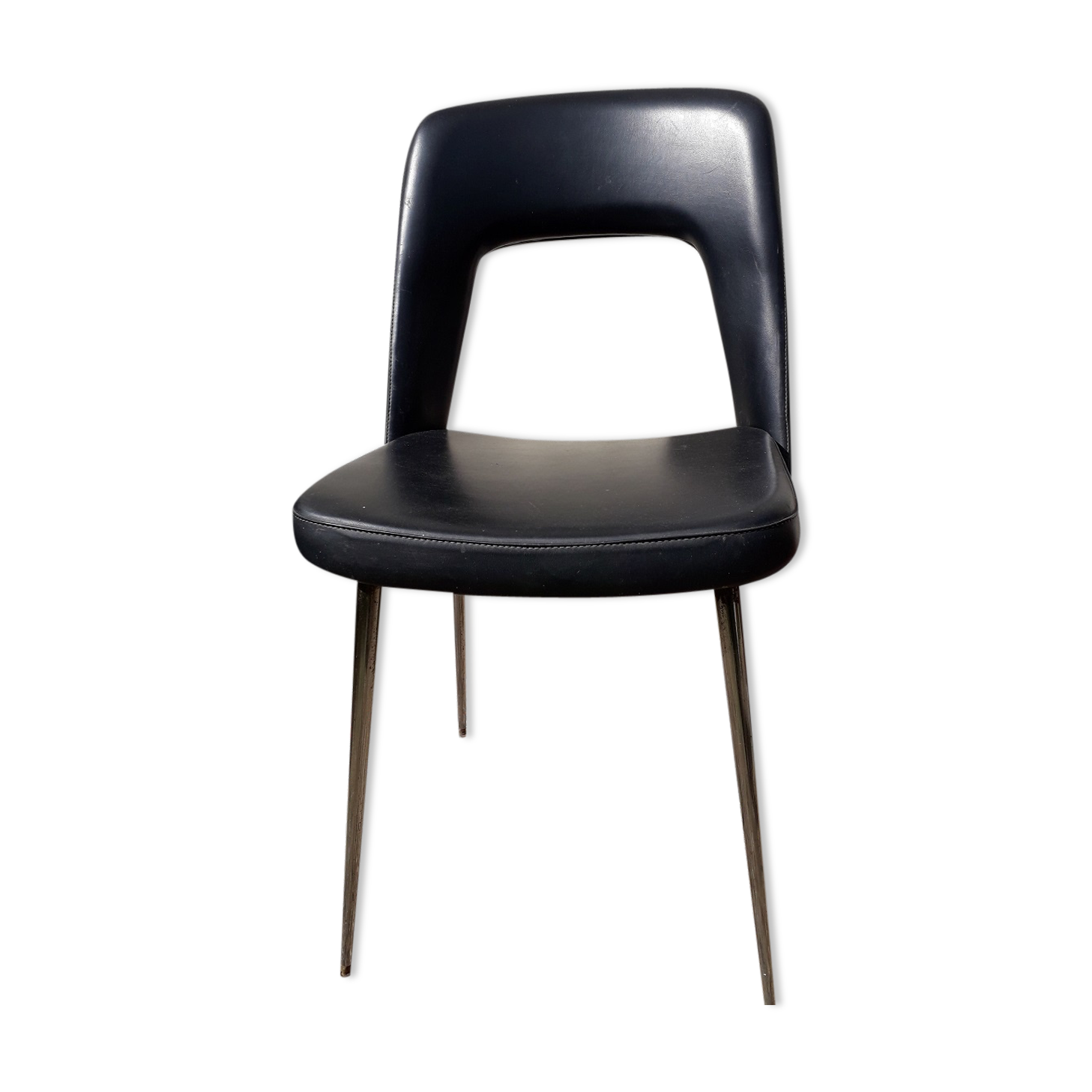 Black office chair 1970