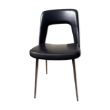 Black office chair 1970