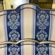 Louis XV style upholstered bed