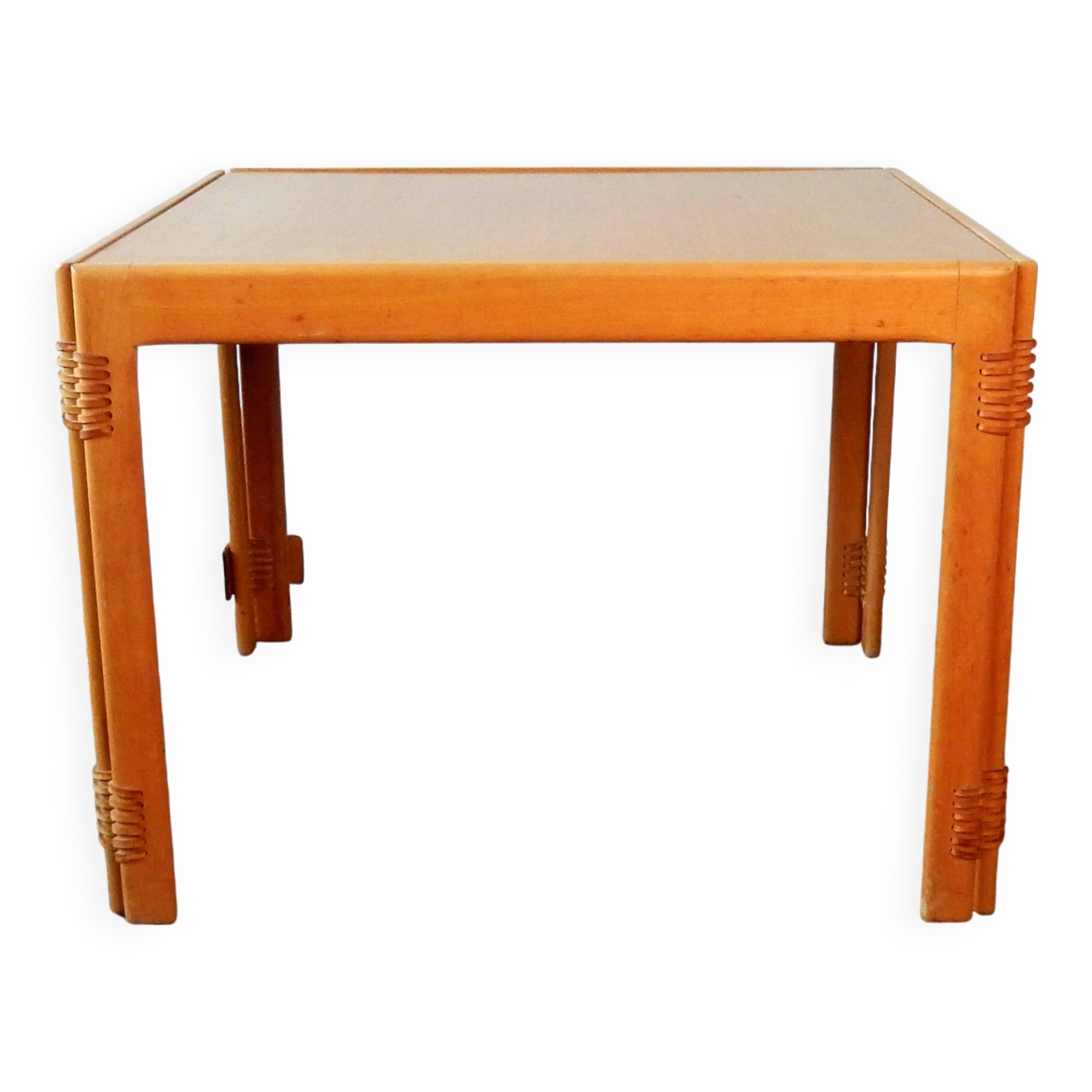 Vintage Danish Square Folding Coffee Table